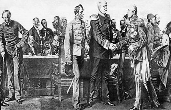 На 13 юли 1878 година е подписан Берлинският мирен договор