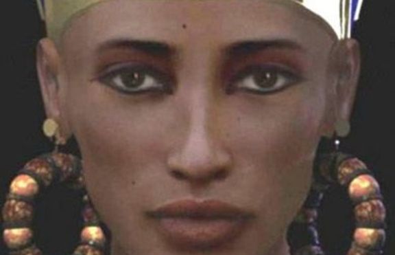 Бюстът на Нефертити в Берлин
