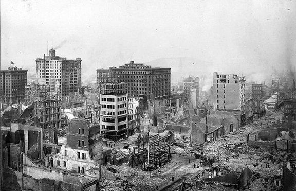 18 април 1906 година - голямото земетресение в Сан Франциско