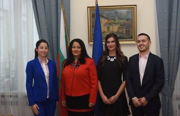 Студент от ВУЗФ стана Министър за Българското европредседателство за един ден
