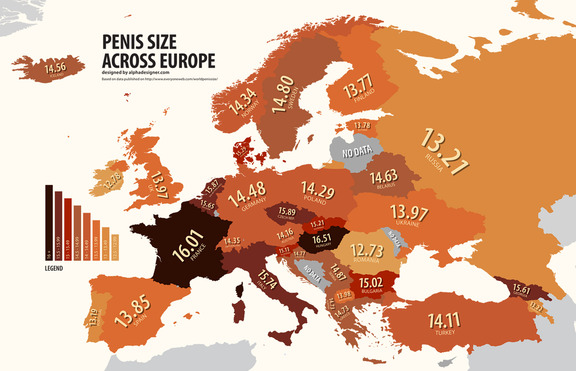 Къде живеят най-надарените мъже в Европа?
