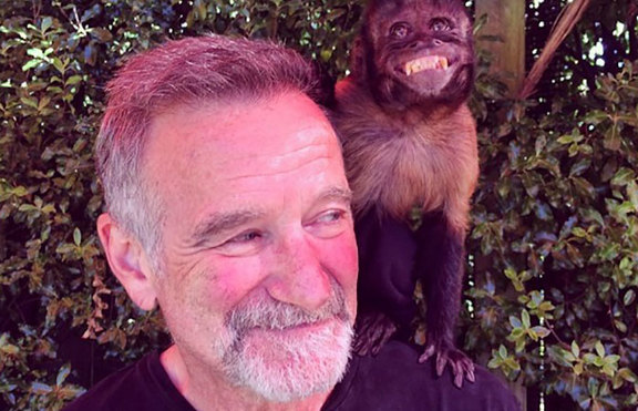 Робин Уилямс имал маймунка и обичал да разсмива майка си