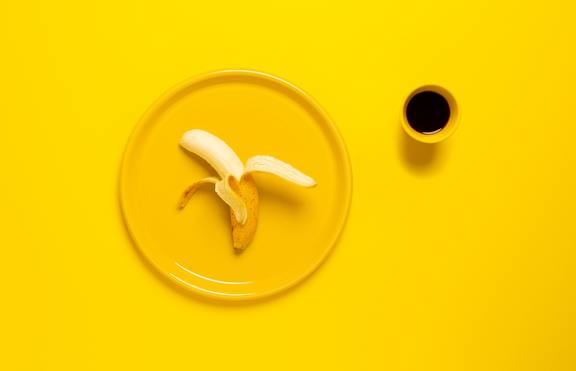 Преди тренировка: банан или кафе, а не добавки