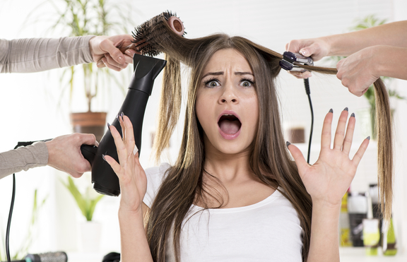 Трикове за изправяне на косата без употреба на горещи уреди