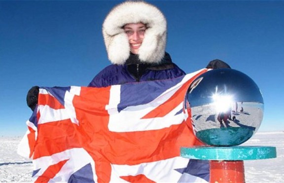 16-годишна ученичка е най-младият човек, извършил поход до Южния полюс