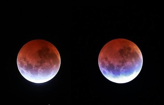 Синя Луна, лунно затъмнение и Супер Луна – този месец!
