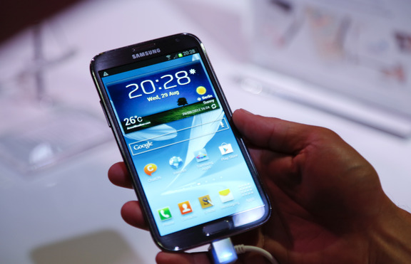 Samsung Galaxy Note 2 с над 5 000 000 доставки